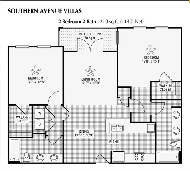 Unit 1016 3023 floor plan